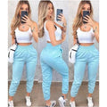 Calça Jogger Feminina de Moletom Grosso para Inverno