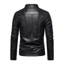 Jaqueta Masculina de Couro Slim
