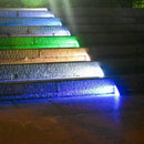 Kit Luz Led Solar para Escada Externa Impermeável - StepGlow