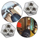 Kit Soquete Hexagonal (5mm a 13mm) – Bits de Impacto para Chave de Fenda e Furadeira - 11 Peças