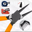 Kit com 4 Alicates para Trava Extrator Anel Interno e Externo