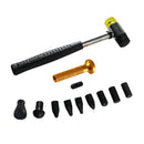 Martelo Removedor de Amassados Automotivos – Kit 9 Peças para Reparo de Lataria Sem Danificar a Pintura