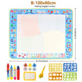 Tapete Mágico de Desenho com Água 100x80cm – Brinquedo Educativo Reutilizável com Canetas Mágicas para Crianças