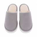 chinelos-de-pelucia-casa-unissex-antiderrapantes-quentes-e-macios-para-quarto-no-inverno-compre-1-leve-2-pares - 2