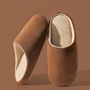 chinelos-masculinos-de-veludo-antiderrapantes-macios-e-confortaveis-para-casa-no-inverno-compre-1-leve-2-pares - 4