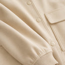 Jaqueta Bomber Feminina Decote V - lifestyle 8