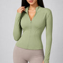 jaqueta-esportiva-feminina-gola-alta-com-ziper-modelagem-slim-manga-longa-para-treino-e-inverno-cor-03-verde