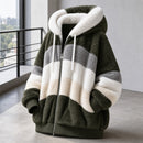 Jaqueta Feminina Oversize Pelucia Capuz Inverno 5