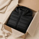 Jaqueta Puffer Feminina Impermeavel Bobojaco Touca Removivel 2