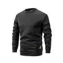 moletom-masculino-com-capuz-e-forro-de-la-pulover-termico-solto-manga-longa-para-inverno-quente - 2