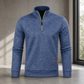 Moletom Masculino Meio Ziper Gola Alta Streetwear 5